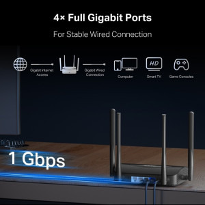 MERCUSYS Gigabit MR25BE BE3600 Dual-Band WiFi 7