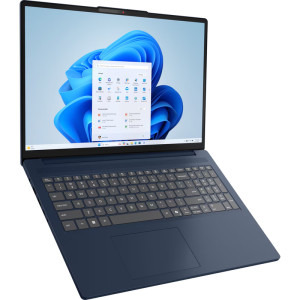 Lenovo 16'' IdeaPad Slim 3 16IRH10, WUXGA IPS, Procesor Intel® Core™ i5-13420H (12M Cache, up to 4.60 GHz), 24GB DDR5, 1TB SSD, Intel UHD, No OS, Cosmic Blue