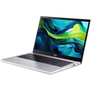 Acer 15.6'' Aspire Go 15 AG15-71P, FHD IPS, Procesor Intel® Core™ i5-1334U (12M Cache, up to 4.60 GHz), 16GB DDR5, 1TB SSD, Intel Integrated Graphics, No OS, Pure Silver