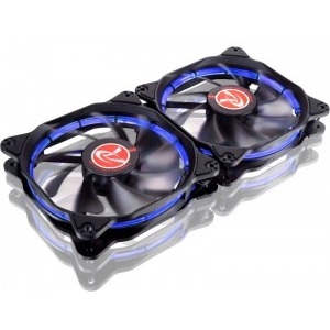 Raijintek AURA 12 Blue LED, 2 Pack