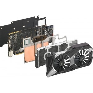 ASUS GeForce GTX 1080 Ti POSEIDON Platinum Edition 11GB DDR5X 352-bit