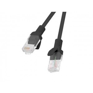 Cablu retea Lanberg CAT5e Patch Cable UTP 0.5m Negru