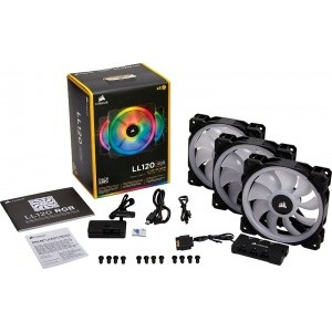 Corsair LL120 RGB 120mm Three Fan Pack