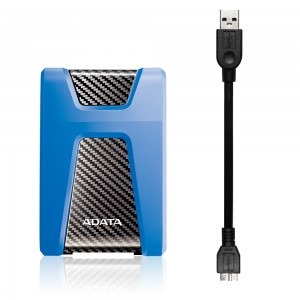 ADATA DashDrive Durable HD650 2TB 2.5 inch USB 3.0 blue