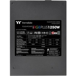 Thermaltake Toughpower iRGB PLUS, 80+ Titanium, 1250W