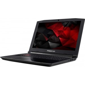 Acer Gaming 15.6'' Predator Helios 300 G3-572, FHD, Procesor Intel® Core™ i7-7700HQ (6M Cache, up to 3.80 GHz), 8GB DDR4, 256GB SSD, GeForce GTX 1060 6GB, Linux, Black