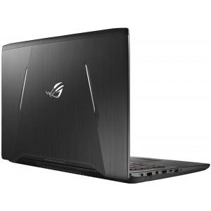 ASUS Gaming 17.3'' ROG Strix GL702ZC, FHD IPS, Procesor AMD Ryzen 7 1700 (3.0 GHz, up to 3.7 GHz, 16MB), 8GB DDR4, 1TB + 8GB SSH, Radeon RX 580 4GB, Win 10 Home, Black Metal