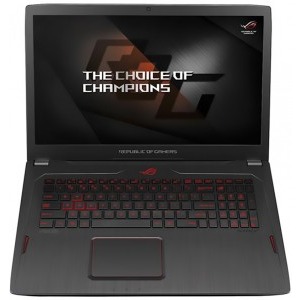 ASUS Gaming 17.3'' ROG Strix GL702ZC, FHD, Procesor AMD Ryzen 5 1600 (3.2GHz, up to 3.6GHz, 16MB), 8GB DDR4, 1TB + 8GB SSH, Radeon RX 580 4GB, Win 10 Home, Black Metal