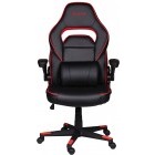 Scaun gaming Inaza Interceptor negru-rosu