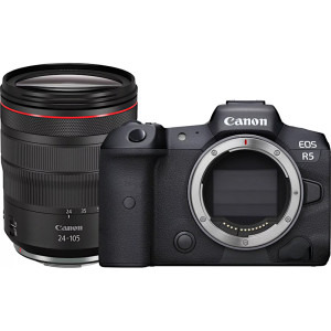 Canon EOS R5 Body Black + Obiectiv RF 24-105mm F4L IS USM