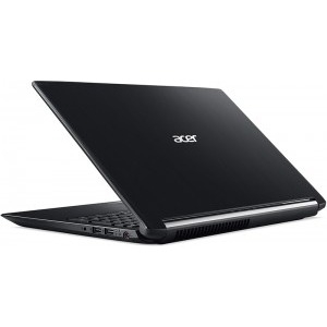 Acer 15.6'' Aspire 7 A715-71G, FHD, Procesor Intel® Core™ i7-7700HQ (6M Cache, up to 3.80 GHz), 8GB DDR4, 1TB, GeForce GTX 1050 Ti 4GB, Linux, Black
