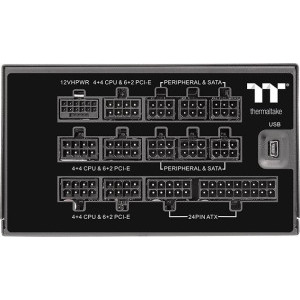 Thermaltake Toughpower iRGB Plus, 80+ Titanium, 1250W