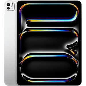 Apple iPad Pro (M4) 13-inch 1TB Wi-Fi + 5G Silver, Standard glass