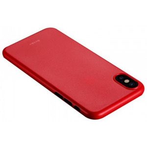 Benks Protectie pentru spate Lollipop Red Mat pentru iPhone X/Xs