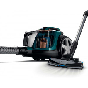 Philips PowerPro Animal FC9744/09, fara sac, 650W, 2L, Verde Opal