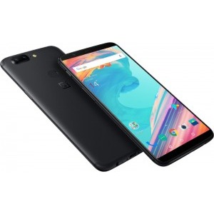 OnePlus 5T, Ecran 18:9 Full HD+, Gorilla Glass 5, Snapdragon 835 2.45GHz, 128GB, 8GB RAM, Dual SIM, 4G, NFC, 3-Camere: 20 mpx + 16 mpx + 16 mpx, baterie 3300 mAh, Super Charge (5V, 4A), Black