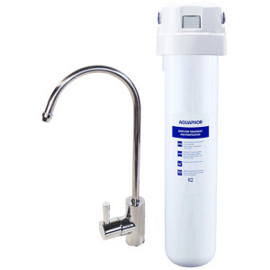 AQUAPHOR Filtru de apa potabila Crystal Solo (K2), montare sub chiuveta, 1.5 L/min