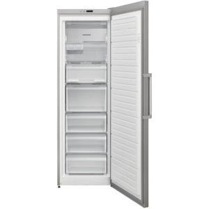 Heinner Congelator HFF-V280NFSE++, 279 L, Clasa E, No Frost, Freezer Shield, Control electronic, 186 cm, Argintiu