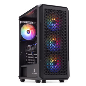 Gaming ZMEU Epic Hyper, Intel i5-11400 2.6GHz, 16GB DDR4, 500GB SSD, RTX 3050 8GB GDDR6, Iluminare RGB