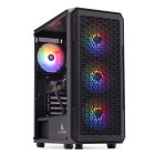 Gaming ZMEU Epic Hyper, Intel i5-11400 2.6GHz, 16GB DDR4, 500GB SSD, RTX 3050 8GB GDDR6, Iluminare RGB