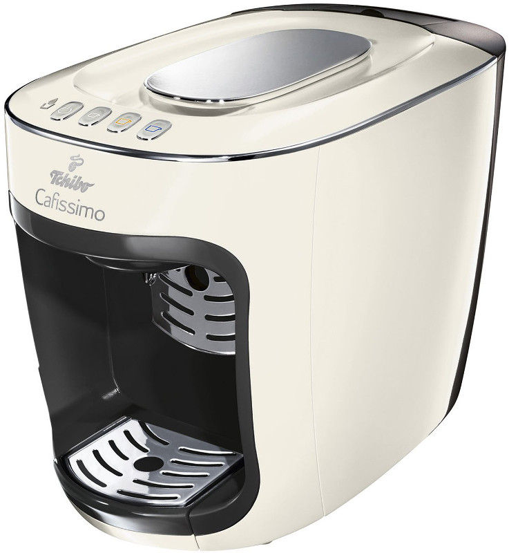 Espressor de cafea Tchibo  Cafissimo Mini Classy White, Alb, 1500W, 0.65L