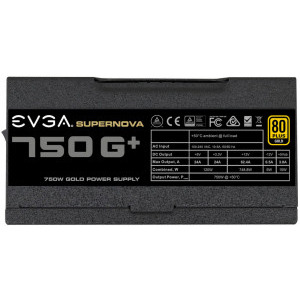 EVGA SuperNOVA G+, 80+ Gold, 750W