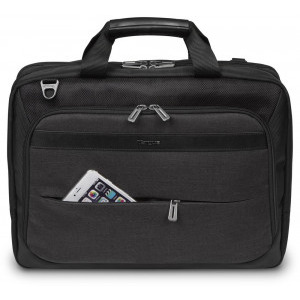 Targus Geanta notebook 14 - 15.6 inch CitySmart High Capacity Topload Black - Grey