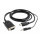 Cablu video Gembird HDMI Male - VGA Male + Jack 3.5mm Male, 1.8m, negru