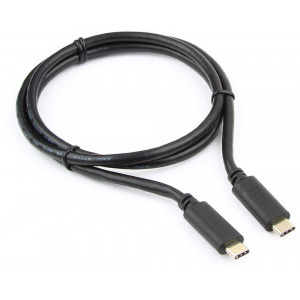 Cablu periferice Gembird USB 3.1 tip C Male - USB 3.1 tip C Male, 1m, negru