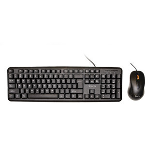 Spacer Tastatura + Mouse Combo SPDS-S6201, Wired, Black