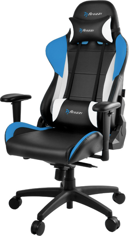Scaun gaming Arozzi Verona Pro V2 Black/Blue