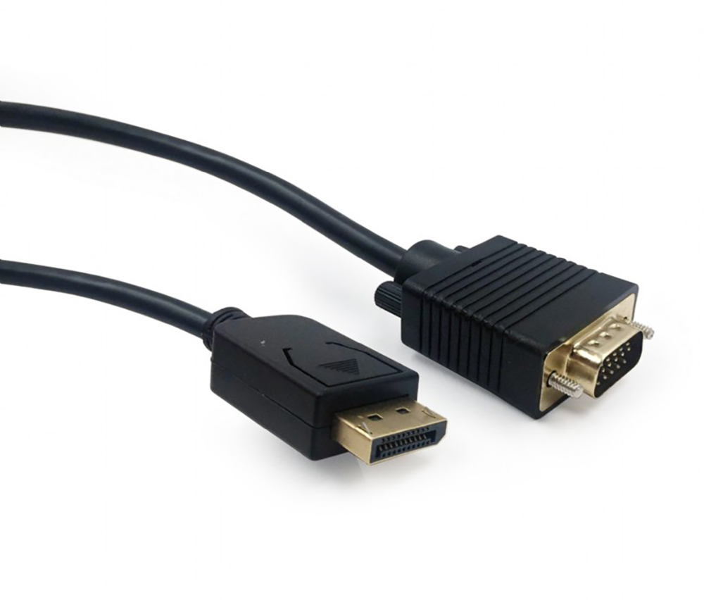 Cablu video Gembird DisplayPort Male - VGA Male, 1.8m, negru