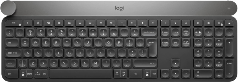 Tastatura Logitech Craft Advanced, Wireless/Bluetooth, Graphite