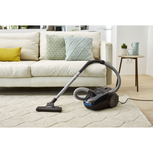 Philips PowerGo FC8241/09, cu sac, 750W, 3L, Negru