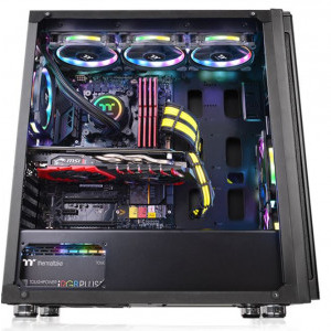 Thermaltake Versa H27 Tempered Glass Black