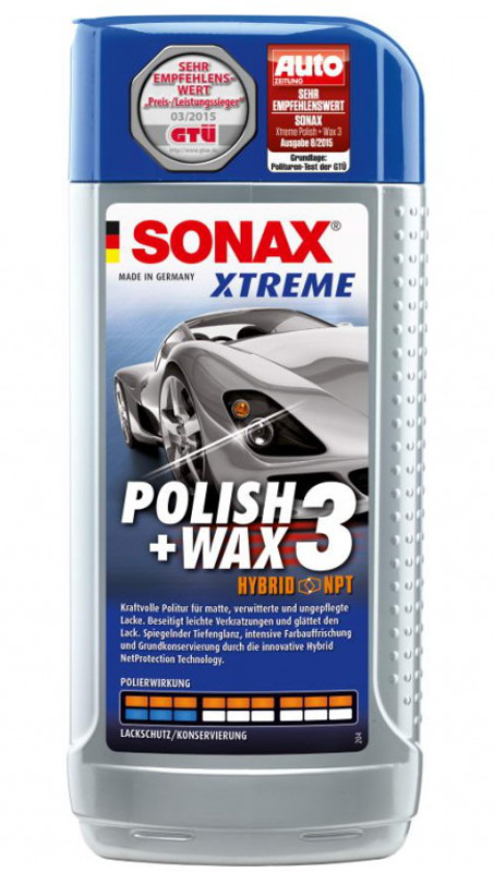 Ceara & Sealant Sonax Polish Nanotech 3 Xtreme