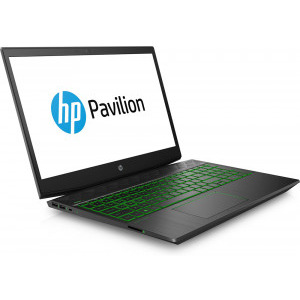 HP Gaming 15.6'' Pavilion 15-cx0008nq, FHD IPS, Procesor Intel® Core™ i7-8750H (9M Cache, up to 4.10 GHz), 8GB DDR4, 1TB 7200 RPM, GeForce GTX 1050 Ti 4GB, FreeDos, Shadow Black
