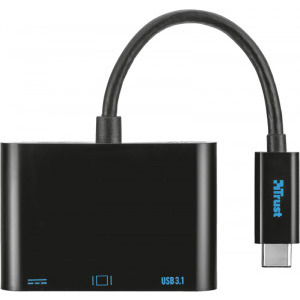 Trust 1x USB 3.1 tip C Male - 1x HDMI Female + 1x USB 3.1 tip C Female + 1x USB 3.0 Female