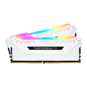 Corsair Vengeance RGB PRO White 32GB DDR4 3200MHz CL16 Quad Channel Kit