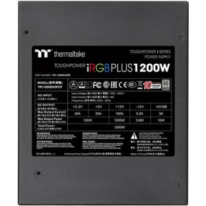 Thermaltake Toughpower iRGB PLUS, 80+ Platinum, 1200W