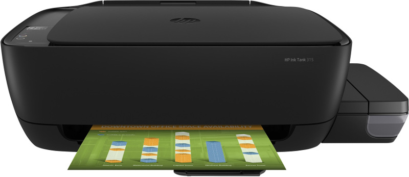 Multifunctionala HP Ink Tank AiO 315, Inkjet, CISS, Color, Format A4