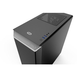Phanteks Eclipse P300 Tempered Glass Black/White