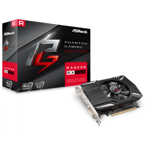 ASRock Radeon RX 550 Phantom Gaming 4GB GDDR5 128-bit