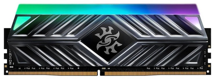 Memorie ADATA XPG Spectrix D41 Tungsten Grey RGB 8GB DDR4 3600MHz CL18