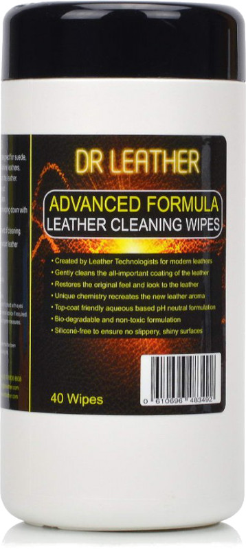 Curatare si intretinere piele Dr Leather Wipes - Set 40 Servetele Curatare Piele