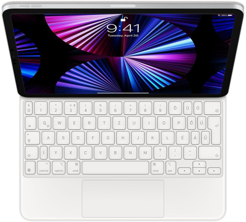 Apple Magic Keyboard pentru iPad Pro 11-inch (3rd & 2nd & 1st gen) si iPad Air (4th) US English White