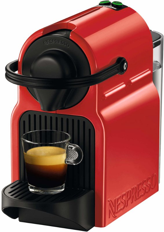 Espressor de cafea Nespresso Inissia Red C40 EU/ C40 Jabil EU, 1260W, 19bar, 0.7L