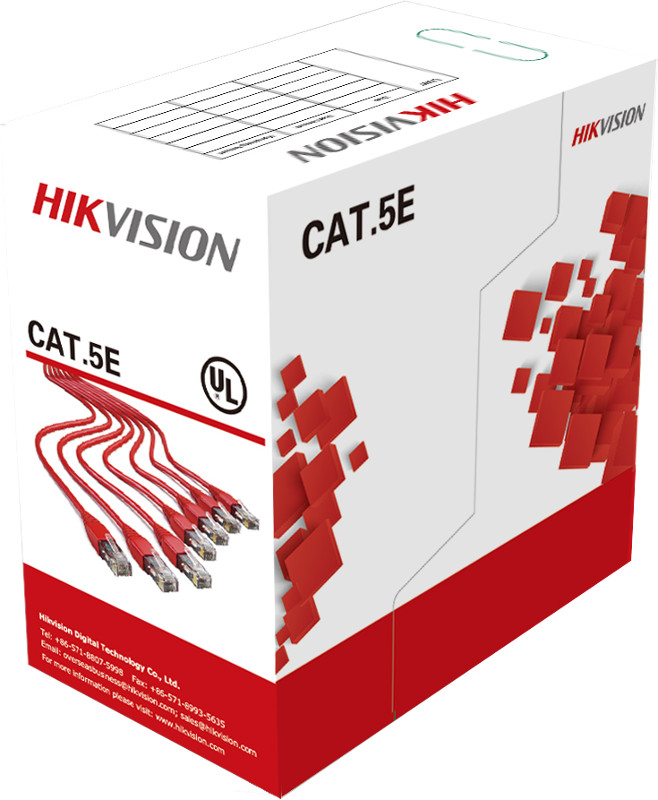 Cablu retea Hikvision Rola Cablu CAT.5e U/UTP 305m
