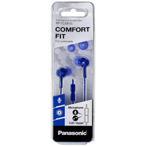 Panasonic In-Ear, RP-TCM115E Blue