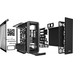 be quiet! Silent Base 801 Silver Window